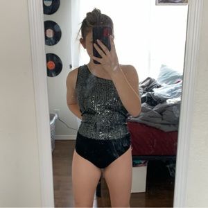 Sparkly bodysuit